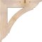Ekena Millwork Thorton Traditional Smooth Bracket, Douglas Fir, 5 1/2"W x 32"D x 32"H BKT06X32X32THR01SDF - alternate 4